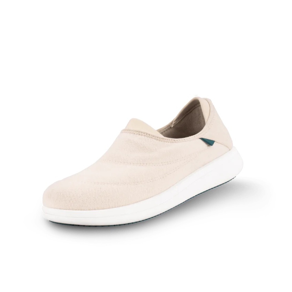 Vessi Beige Slip-On Shoes